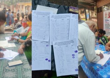 BJP's signature campaign on exemption of Mumbai Koliwada property tax