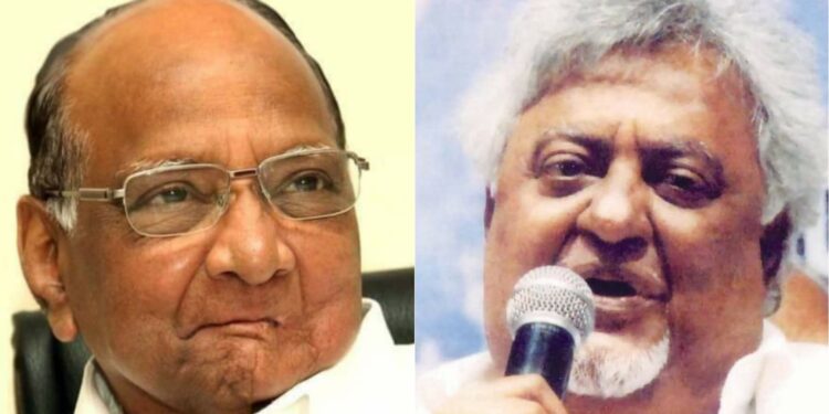 Namdev Dhasale And Sharad Pawar
