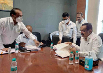 jayant patil instruction on canals of Jayakwadi Dam