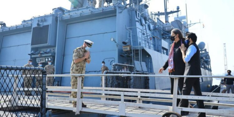 Indian Navy will conduct naval exercises with German Navy