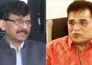 sanjay raut and kirit somaiya