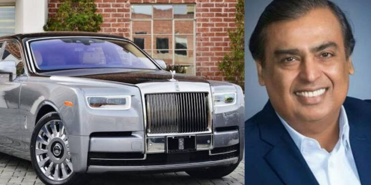 Mukesh Ambani buys Rolls Royce car in Mumbai