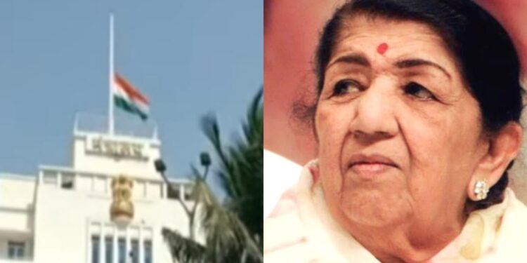 Lata Mangeshkar death 2 days state mourning, public holiday on monday in maharashtra
