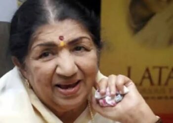 Singer Lata Mangeshkar
