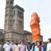 Savitribai Phule Statue to unvieled at university on 14 feb
