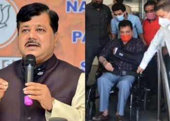 Pravin darekar demand strict action against kirit Somaiya attackers