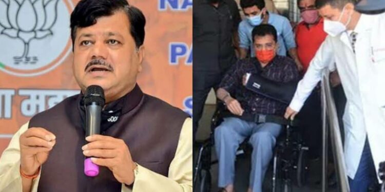 Pravin darekar demand strict action against kirit Somaiya attackers