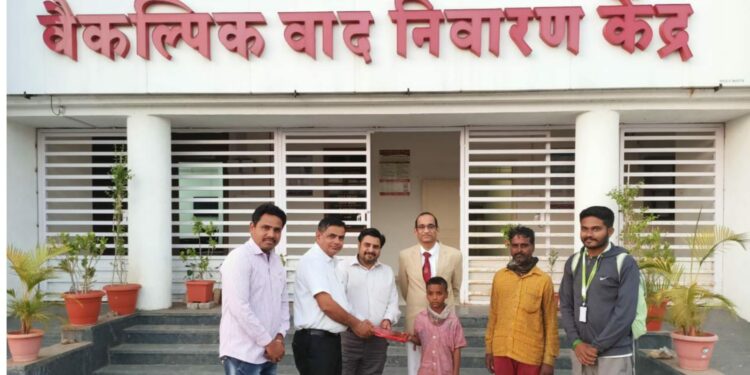 District Legal Services Authority Sangli and Child Line found missed child