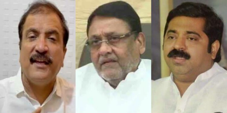 ram kadam & atul bhatkhalkar nawab malik