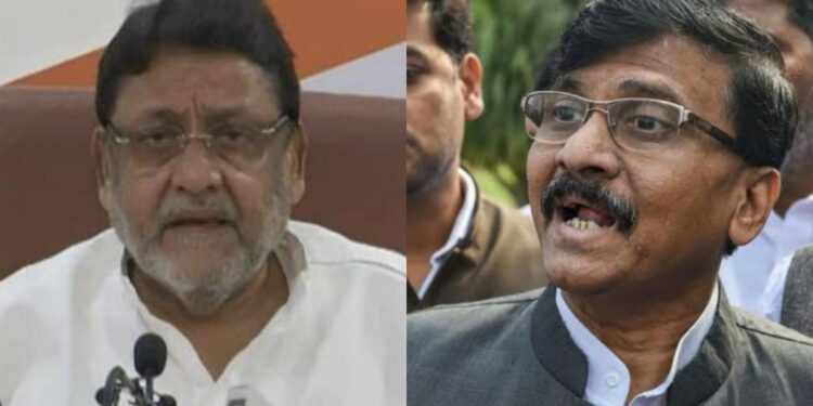 Sanjay Raut And Nawab Malik