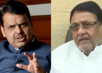 Devendra fadanvis And nawab Malik