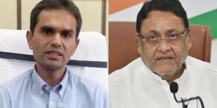 Sameer wankhede And Nawab Malik