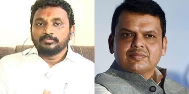 Amol Mitkari on Fadanvis couple