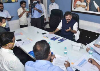 Jitendra Awhad instruction for Shivgad residence