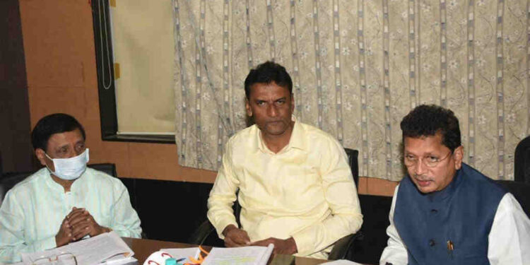 Shankarrao Gadakh instruction on Water conservation works in Sindhudurg and Ratnagiri