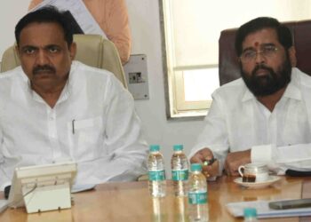 Jayant Patil and Eknath Shinde