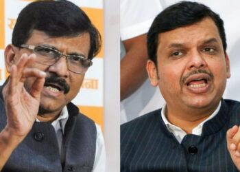 Sanjay Raut vs fadanvis