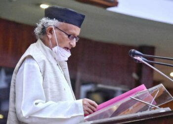 Bhagat Singh Koshyari Incomplete Speech At budget Session day 1