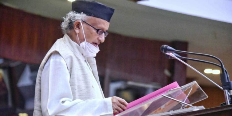 Bhagat Singh Koshyari Incomplete Speech At budget Session day 1