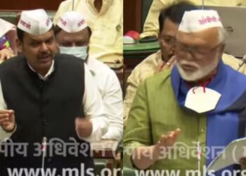 chhagan bhujbal And devendra fadnavis