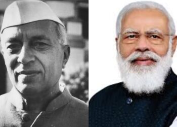 pandit nehru and narendra modi