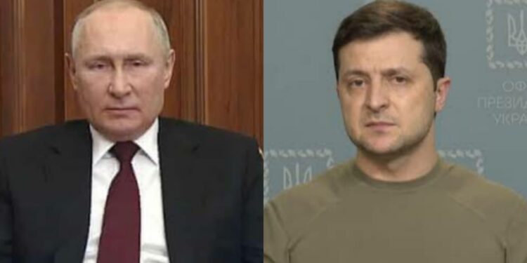 Vladimr Putin And zelenski