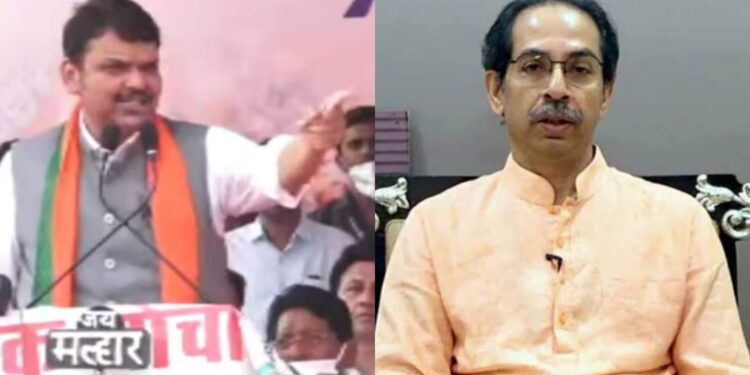 Devendra fadnavis And uddhav Thackeray