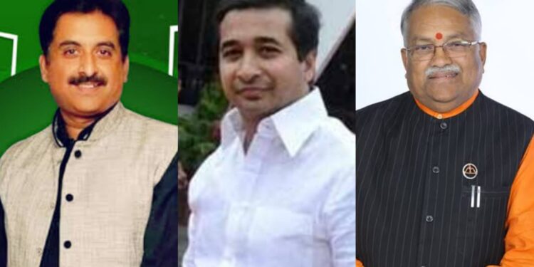 Atul Londhe Chandrakant Khaire Nitesh rane