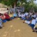 palghar journalists agitation agains zp for coverage problems