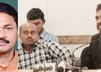 Satish Uke and Nana Patole