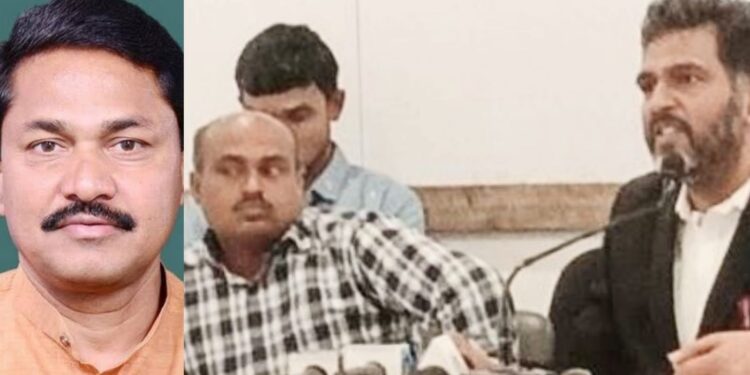 Satish Uke and Nana Patole