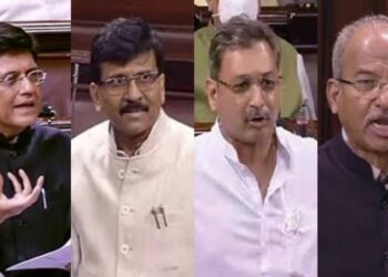 Piyush Goyal Sanjay raut Sambhaji chhattrapati And vikas mahatme