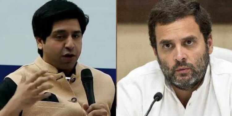 Shehzad poonawala And rahul gandhi