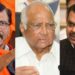 sanjay raut-sharad pawar-devendra fadnvis