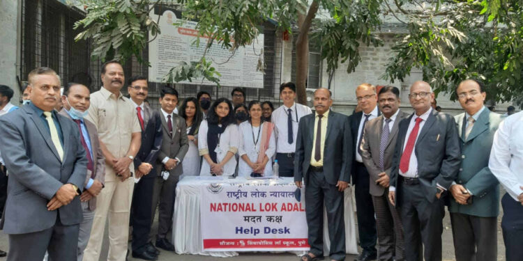 राष्ट्रीय लोक अदालतीच्या उदघाटन 1