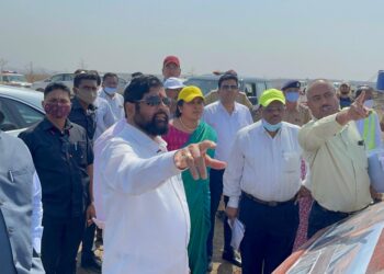 समृद्धी महामार्ग पाहणी 3