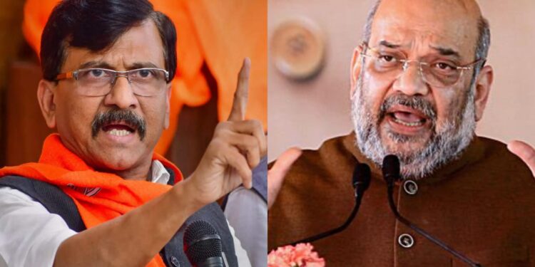 Sanjay raut vs amit shah