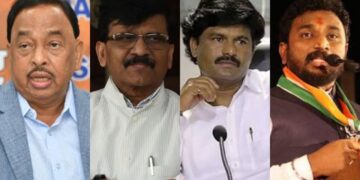 Narayan rane , Sanjay Raut, Gopichand Padalkar, Amol Mitkari