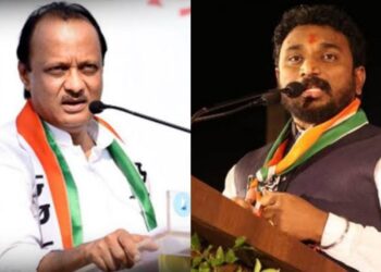 Ajit Pawar And amol Mitkari