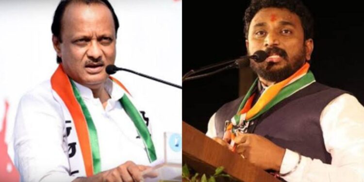 Ajit Pawar And amol Mitkari
