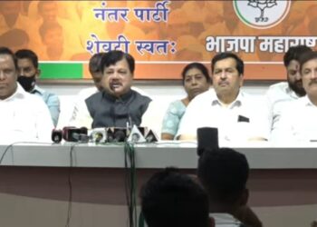 BJP press Conference on shivsena FIghts with Rana Couple
