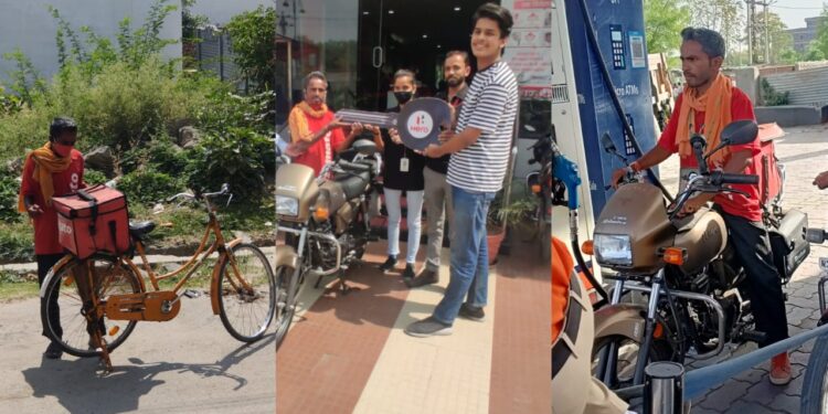 Zomato Delivery Boy Durga Meena