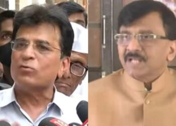 Kirit somaiya And sanjay raut