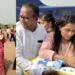 Ashok Jadhav welcomes granddaughter by helicopter