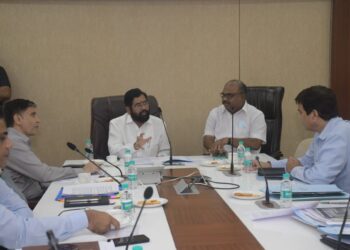 परिवहन मंत्री अनिल परब आणि नगरविकास मंत्री एकनाथ शिंदे यांची बैठक 1