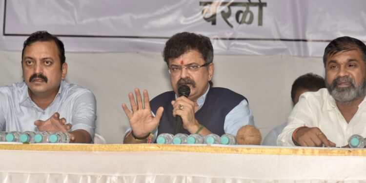 Jitendra Awhad appeals BDD chawl residents to cooperate with rehabilitation project