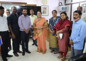 मा उपसभापती डॉ. गोऱ्हे यांनी परिचय केंद्राला भेट दिली 2