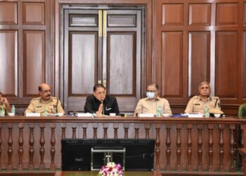 Dilip Walse patil meeting with other police ministers