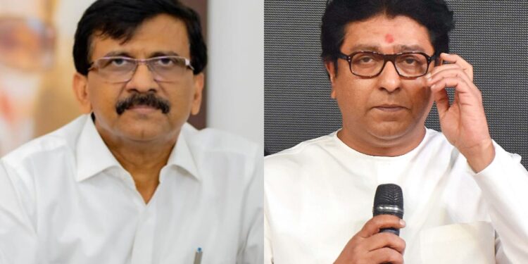 Sanjay Raut vs raj Thackeray