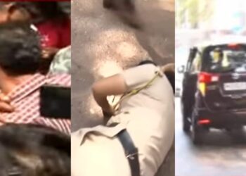 Sandeep deshpande injured police women